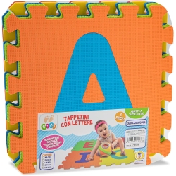 Tappetini Puzzle da pavimento con 5 Lettere