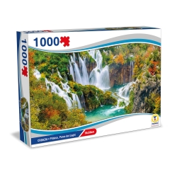 Puzzle Croazia - Plitvice Parco Dei Laghi 1000 pezzi 70x50 cm