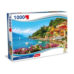 Puzzle Italia - Il Lago di Como 1000 Pezzi 70x50 cm