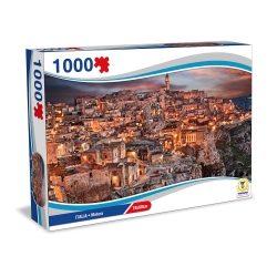Puzzle Italia - Matera 1000 Pezzi 70x50 cm