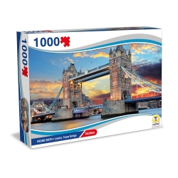 Puzzle Londra - Tower Bridge 1000 Pezzi 70x50 cm