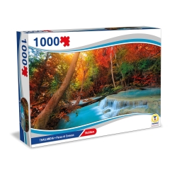 Puzzle Thailandia - Parco di Erawan 1000 Pezzi 70x50 cm