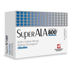 Superala Forte 800 - Integratore Di Acido Lipoico 20 compresse