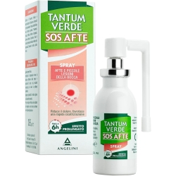 Tantum Verde SOS Afte - Spray per afte e lesioni della bocca 20 ml