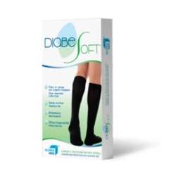 Gloria Med Diabesoft - Gambaletto per Diabetici e Piedi Sensibili Taglia S Beige