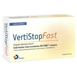 VertiStop Fast 20 Capsule - Integratore per la nausea e il benessere digestivo
