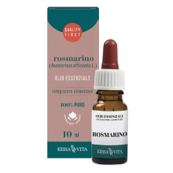 Rosmarino Olio Essenziale 10 ml - Integratore Per La Funzione Epatica