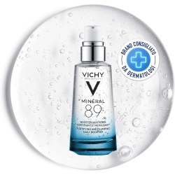 VICHY Minéral 89 Booster Quotidiano Fortificante e Rimpolpante con Acido Ialuronico 50 ml