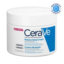 CeraVe Crema Idratante Viso e Corpo pelli molto secche 340 g