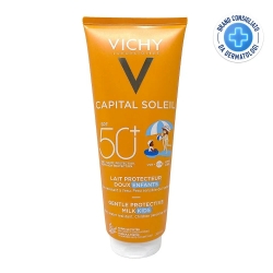 Vichy Crema Solare Bambini 50+ SPF Capital Soleil Latte Protezione Molto Alta 300 ml