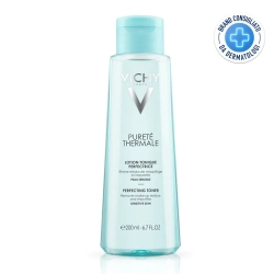Vichy Pureté Thermale Tonico Perfezionatore per pelle sensibile 200 ml elimina le impurità e idrata