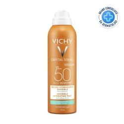 Vichy Crema Solare 50+ SPF Capital Soleil Spray Invisibile Idratante Protezione Molto Alta 200 ml