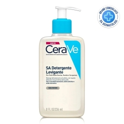 CeraVe SA Detergente Levigante per pelle molto secca ruvida e screpolata 236 ml
