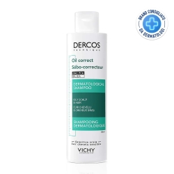 Vichy Dercos Sebo regolatore - Shampoo Trattante avanzato per cuoio capelluto purificato 200 ml