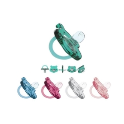 Ciuccio Anatomico - Per Sviluppo Orale in Silicone 6-18 Mesi - colori assortiti
