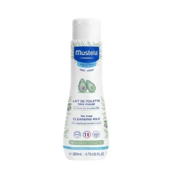 Mustela Latte di Toilette - Detergente Delicato per Neonati con Pelle Sensibile e Secca 200 ml