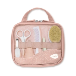 Set Beauty per l'igiene del neonato - 9 Accessori con Astuccio 0M+ Rosa