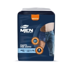 Serenity Pants Men Plus - 10 Slip Assorbenti per Uomo Taglia L/XL