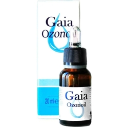 Ozonoil - Olio Cosmetico con Olio di Girasole Ozonizzato Rigenerante Lenitivo Purificante per la Pelle 20 ml