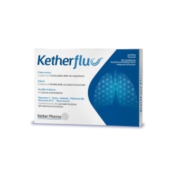 Ketherflu 30 Compresse - Integratore per le vie respiratorie e il sistema immunitario