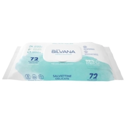 72 Salviettine Delicate Per Viso, Mani e Cambio