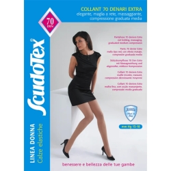 ScudoTex Collant 70 Den Extra (15-18 mm Hg) Taglia 6 Nature