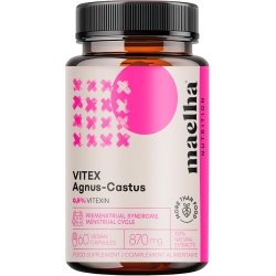 Maelha Nutrition Vitex Agnus-Castus 60 Capsule - Integratore per il ciclo mestruale