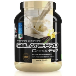Moldes Net Integratori Isolate Pro Grass-Fed Gusto Vaniglia 700 gr - Integratore di proteine isolate