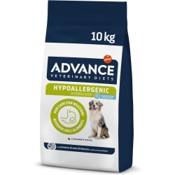 Veterinary Diets Hypoallergenic - Alimento completo per cani adulti con intolleranze alimentari 10 kg