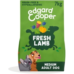 Fesh Lamb Medium Adult Dog Agnello - Alimento completo per cani adulti con stomaci delicati 7 kg