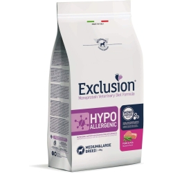 Diet Hypoallergenic Maiale e Piselli - Alimento completo per cani adulti intolleranti M/L 2 Kg