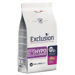 Diet Hypoallergenic Maiale e Piselli - Alimento completo per cani adulti di piccola taglia 2 Kg