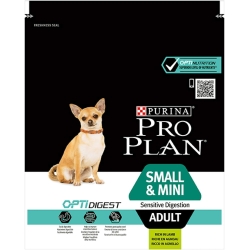 Purina Pro Plan Small & Mini Adult Sensitive Digestion Agnello - Alimento completo per cani 700 gr