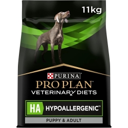 Purina Pro Plan Diets HA Hypoallergenic - Alimento dietetico per cuccioli e cani adulti con intolleranze 11 Kg