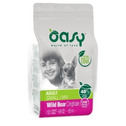 cane adult one protein small mini Cinghiale - Alimento completo per cani adulti di taglia piccola 2,5 kg