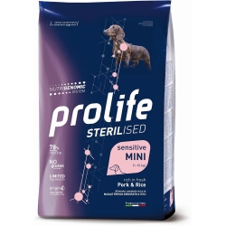 Maiale & Riso - Alimento completo per cani adulti sterilizzati sensibili mini 2 kg