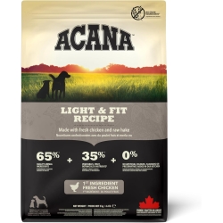 Light & Fit Recipe Pollo - Alimento completo per cani adulti per il controllo del peso 11,4 kg