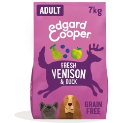 Cervo e Anatra Freschi - Crochette Cani Adulti Senza Cereali Per Cani Di Taglia Medium 7 kg