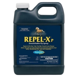 Repel-Xp - Insettorepellente Concentrato a Bassa Tossicità per Cavalli contro Mosche e Tafani 946 ml