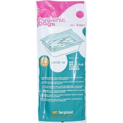 FPI 5361 - 12 Sacchi Igienici Ricambio Toilette Gatti Nip 10 Plus e Clear Cat 10 43x30 cm