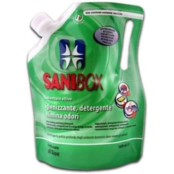 Sanibox Detergente Igienizzante per Ambienti Animali Domestici Profumato Aloe 1 lt