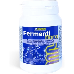 Fermentiflora - Mangime complementare per cani e gatti per la stabilizzazione digestiva 30 gr