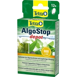 Algo Stop Depot - 12 Compresse Antialghe ad Azione Prolungata per Acquario