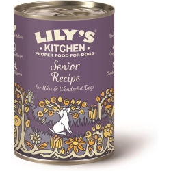 Senior recipe Tacchino e mirtilli - Alimento completo per cani senior 400 gr