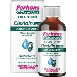 Forhans Clexidin 0,20 - collutorio antisettico alcol free 200 ml