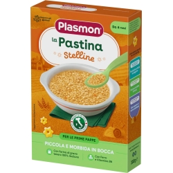 Plasmon La Pastine Stelline - Alimento Per L'Infanzia 300 G (Confezione Danneggiata)