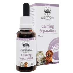 Australian Bush Flower Essences calming separation - Integratore calmante per cani e cuccioli 30 ml