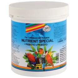 nutrient special - Alimento completo per uccelli granivori insettivori e nidiacei 250 g