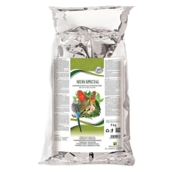 muss special - Pastoncino secco per uccelli granivori ornamentali 5 kg