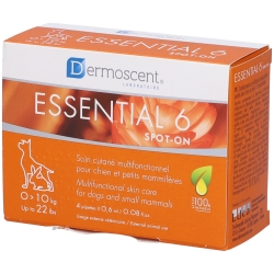 Essential 6 Spot-On 0-10 Kg - Trattamento Dermocosmetico per cani 4 pipette 0,6 ml